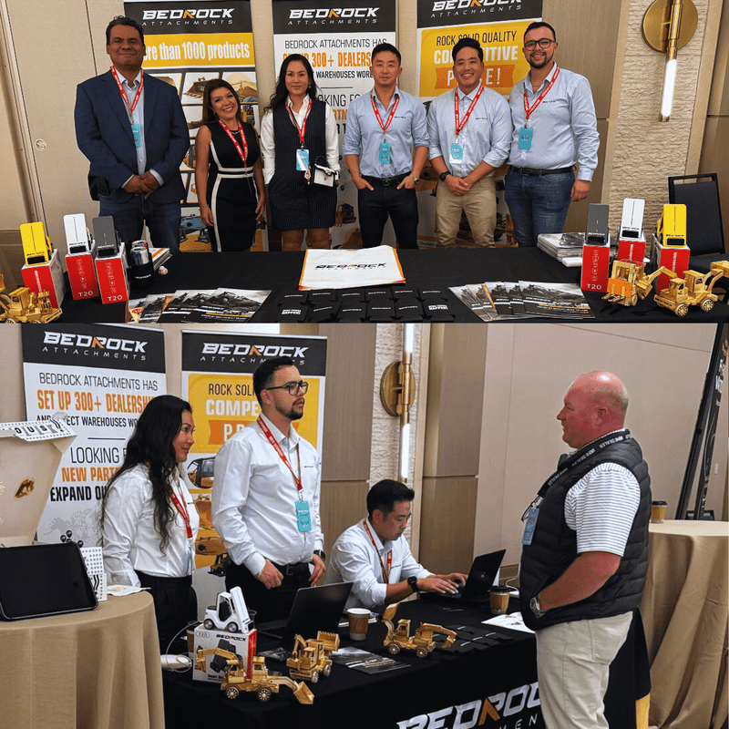 Bedrock Machinery at UEM Florida: Event Highlights - Bedrock Attachments
