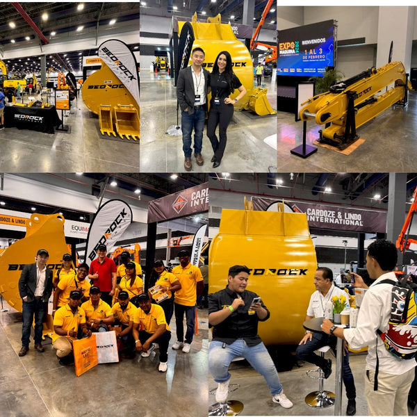 Bedrock Machinery Shines at EXPO MAQUINA 2024: Revolutionizing Panama's Machinery Sector - Bedrock Attachments