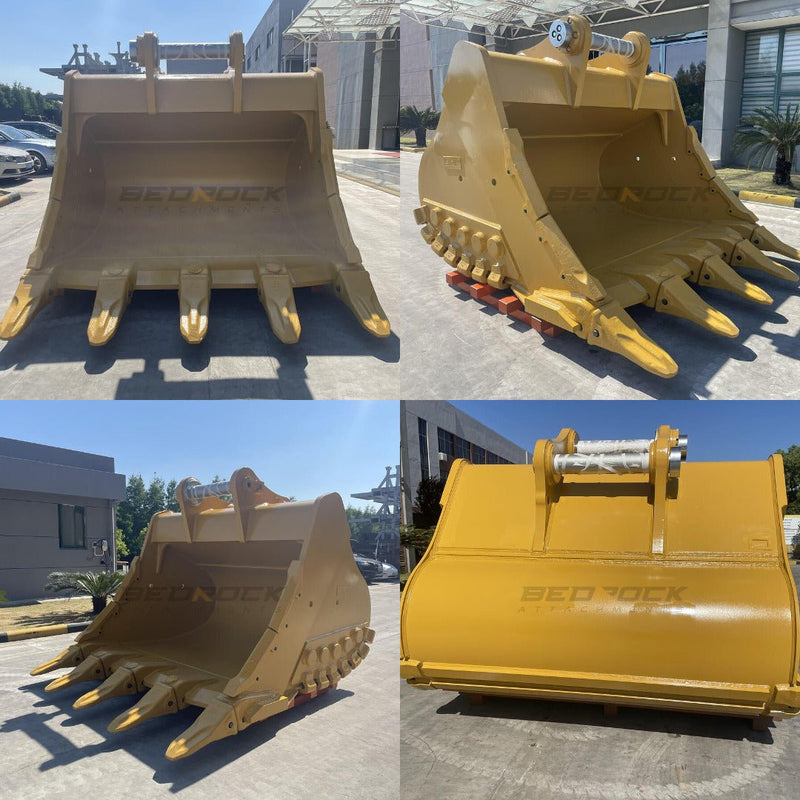 New Product Spotlight: Severe Duty Excavator Bucket for CAT 395 - Bedrock Attachments