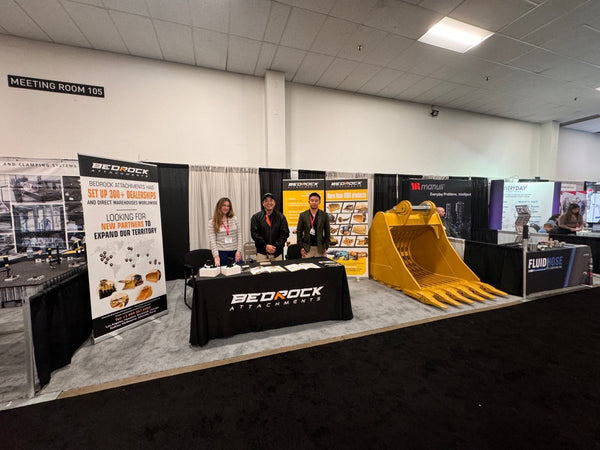 Our Journey at the National Heavy Equipment Show 2024 in Mississauga, Ontario! - Bedrock Attachments