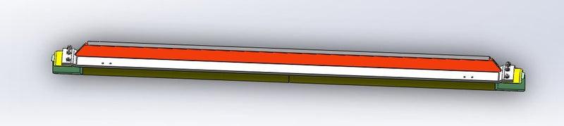 12ft 120H 12G 12H Moldboard Blade - MMB05 - Motor Grader Moldboard Blade - Bedrock Attachments