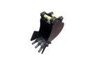 12in Heavy Duty Excavator Bucket fits CAT 303 Excavator - EB303GP-12-0.05 - Excavator Bucket - Bedrock Attachments