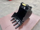 18in Heavy Duty Excavator Bucket fits CAT 305/E2,305.5E2,306 Excavator - EB306HD-18-0.09 - Excavator Bucket - Bedrock Attachments