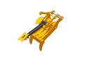 2 Teeth Progressive Thumb 42” Pin Grabber 320-ET80-PG2T42-Excavator Full Rotation Thumb-Bedrock Attachments