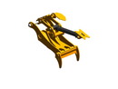 2 Teeth Progressive Thumb 48” Pin Grabber 324 329-ET90-PG2T48-Excavator Full Rotation Thumb-Bedrock Attachments