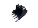 24in Heavy Duty Excavator Bucket fits CAT 303.5/E/E2,304/E2,304.5E Excavator - EB304HD-24-0.12 - Excavator Bucket - Bedrock Attachments