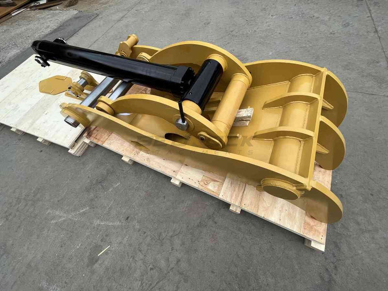 3 Teeth Pro Plus Thumb 54” Pin Grabber 345 349-ET110-PG3T54-Excavator Full Rotation Thumb-Bedrock Attachments