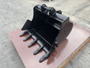 30in Heavy Duty Excavator Bucket fits CAT 304 Excavator - EB304HD-30-0.16 - Excavator Bucket - Bedrock Attachments
