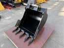30in Heavy Duty Excavator Bucket fits CAT 308 Excavator - EB308HD-30-0.31 - Excavator Bucket - Bedrock Attachments