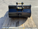 36in Heavy Duty Excavator Bucket fits CAT 304 Excavator - EB304HD-36-0.19 - Excavator Bucket - Bedrock Attachments