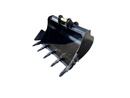 36in Heavy Duty Excavator Bucket fits CAT 304 Excavator - EB304HD-36-0.19 - Excavator Bucket - Bedrock Attachments