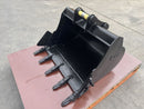 36in Heavy Duty Excavator Bucket fits CAT 305 Excavator - EB305HD-36-0.22 - Excavator Bucket - Bedrock Attachments