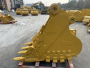 36in Heavy Duty Excavator Bucket fits CAT 330 Excavator D Linkage - EB330DHD - 36 - 1.00 - Excavator Bucket - Bedrock Attachments