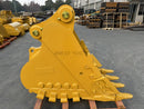 36in Heavy Duty Excavator Bucket fits CAT 330 Excavator D Linkage - EB330DHD - 36 - 1.00 - Excavator Bucket - Bedrock Attachments