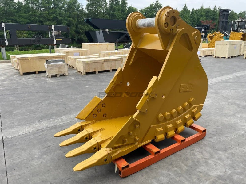 36in Heavy Duty Excavator Bucket fits CAT 349 Excavator, TB Linkage - EB349TBHD - 36 - 1.41 - Excavator Bucket - Bedrock Attachments