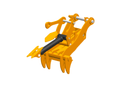 4 Teeth 60" Pin Grabber Excavator Thumb fits CAT 330D 336D 336E 330 336 Next Gen Pro Plus-ET100-PG4T60-Excavator Full Rotation Thumb-Bedrock Attachments