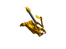 4 Teeth Progressive Thumb 54" Pin Grabber 324 329-ET90-PG4T54-Excavator Full Rotation Thumb-Bedrock Attachments