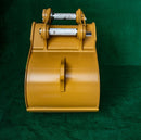 42in Heavy Duty Excavator Bucket fits CAT 336E Excavator, DB Linkage - EB336DBHD-42-1.17 - Excavator Bucket - Bedrock Attachments