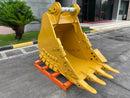 42in Heavy Duty Excavator Bucket fits CAT 349 Excavator, TB Linkage - EB349TBHD - 42 - 1.34 - Excavator Bucket - Bedrock Attachments