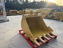 42in Severe Rock Excavator Bucket fits CAT 312 Excavator - EB312ASD-42-0.65 - Excavator Bucket - Bedrock Attachments