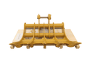 48in Excavator Rake fits CAT 313, 65mm Pins - EK - 31348 - Excavator Rakes - Bedrock Attachments