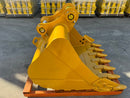 48in General Purpose Bucket fits CAT 312 Excavator - EB312AGP-48-0.8 - Excavator Bucket - Bedrock Attachments
