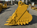 48in Heavy Duty Excavator Bucket fits CAT 330 Excavator D Linkage - EB330DHD - 48 - 1.42 - Excavator Bucket - Bedrock Attachments