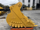 48in Heavy Duty Excavator Bucket fits CAT 336D,345C/D,349E Excavator, TB Linkage - EB349TBHD-48-1.6 - Excavator Bucket - Bedrock Attachments