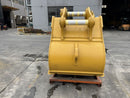 48in Heavy Duty Excavator Bucket fits CAT 336D,345C/D,349E Excavator, TB Linkage - EB349TBHD-48-1.6 - Excavator Bucket - Bedrock Attachments