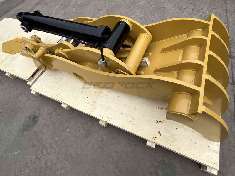 5 Teeth Pro Plus Thumb 54” Pin Grabber 330 336-ET100-PG5T54-Excavator Full Rotation Thumb-Bedrock Attachments