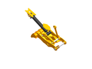5 Teeth Progressive Thumb 48” Pin ON 320-ET80-PO5T48-Excavator Full Rotation Thumb-Bedrock Attachments
