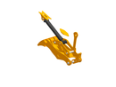 5 Teeth Progressive Thumb 48" Pin ON 324 329-ET90-PO5T48-Excavator Full Rotation Thumb-Bedrock Attachments