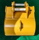 54in Heavy Duty Excavator Bucket fits CAT 336E,349E/F,352F Excavator, TB Linkage - EB349TBHD-54-1.87 - Excavator Bucket - Bedrock Attachments
