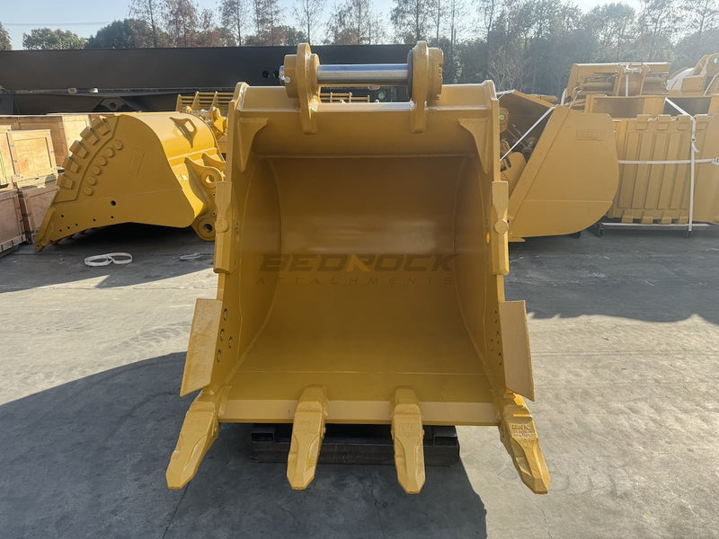 54in Heavy Duty Excavator Bucket fits CAT 345 Excavator F Linkage - EB345FHD - 54 - 2.3 - Excavator Bucket - Bedrock Attachments