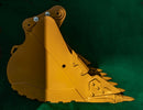 60in Heavy Duty Excavator Bucket fits CAT 349E Excavator, TB Linkage - EB349TBHD-60-2.14 - Excavator Bucket - Bedrock Attachments
