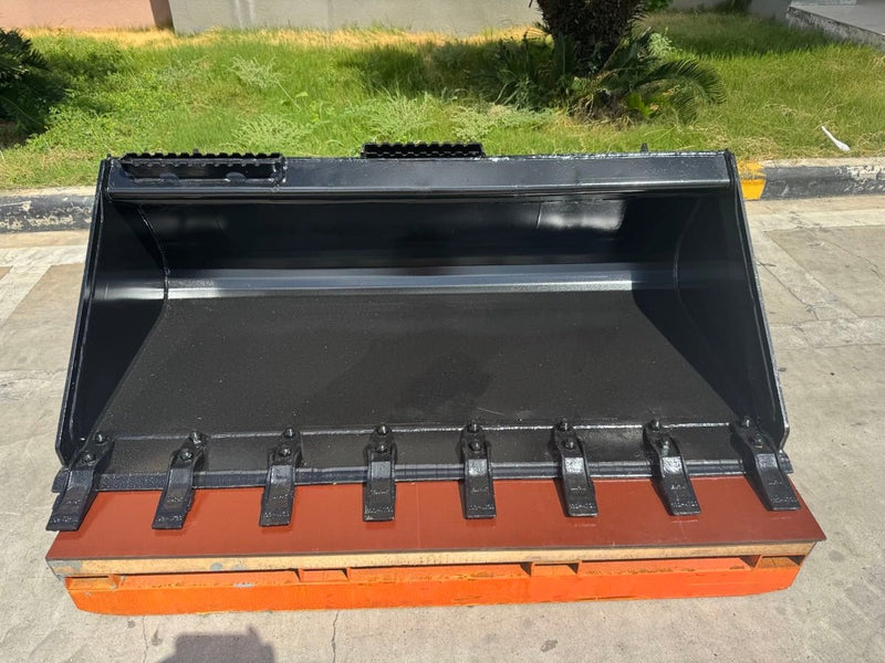 62” Skid Steer Loader General Purpose Bucket BOT -  - Bedrock Attachments