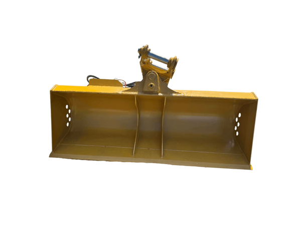 63” Excavator Tilt Ditch Cleaning Bucket fits CAT 304C 305CDE 305.5 Excavator, 0.167m3 - ETB305CL - 63 - 0.17 - Excavator Bucket - Bedrock Attachments