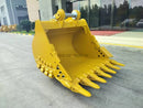 66in Heavy Duty Excavator Bucket fits CAT 336 Excavator DB Linkage - EB336DBHD - 66 - 2.1 - Excavator Bucket - Bedrock Attachments