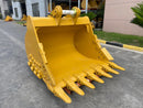 72in Heavy Duty Excavator Bucket fits CAT 336 Excavator DB Linkage - EB336DBHD-72-2.36 - Excavator Bucket - Bedrock Attachments