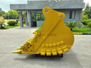 72in Heavy Duty Excavator Bucket fits CAT 349 Excavator, TB Family - EB349TBHD - 72 - 2.7 - Excavator Bucket - Bedrock Attachments