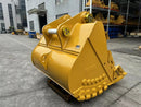 73in Service Rock Excavator Bucket fits CAT 350 Excavator, UB /VB2 Linkage - EB350UBHD-73-3.2-7T - Excavator Bucket - Bedrock Attachments