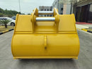 73in Service Rock Excavator Bucket fits CAT 350 Excavator, UB /VB2 Linkage - EB350UBHD-73-3.2 - Excavator Bucket - Bedrock Attachments