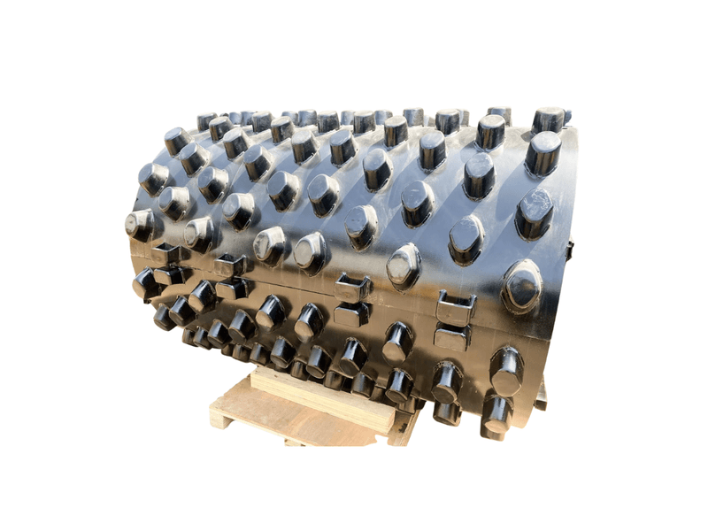 84" Pad Foot Shell for Bomag BW211D - 50 and Dynacpc CA2500D - RSBD84 - Roller Pad Foot Shell Kits - Bedrock Attachments