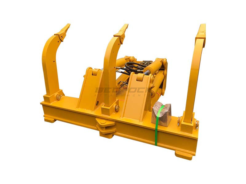 4 BBL MS Ripper fits Komatsu D65 Bulldozer - Bedrock Attachments