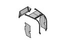 Komatsu Screens and Sweeps, Including Rear Screen Package for D39EX-24, D39PX-24, D37EX-24, D37PX-24 - Bedrock Attachments