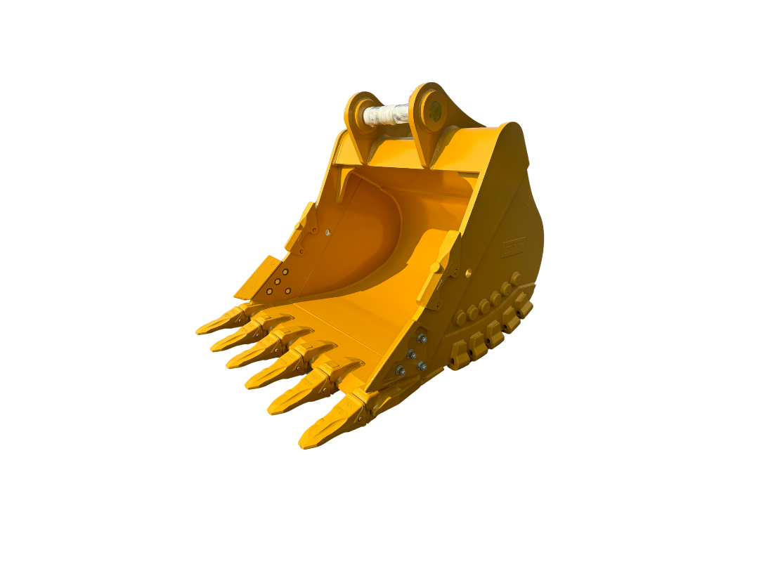 John Deere, Hitachi 450/470, 60in, 100mm Pins, 6 teeth, HD bucket