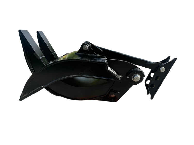 Excavator Grapple Group 45in width, 2 x 90mm Pins, CB Linkage