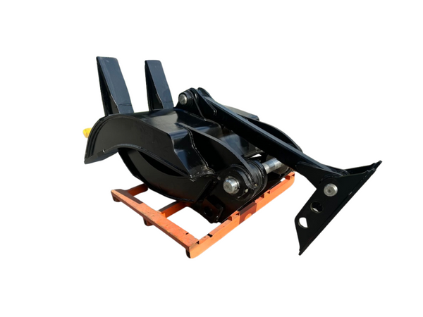 Excavator Grapple Group 45in width, 2 x 90mm Pins, CB Linkage