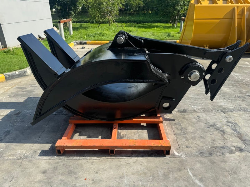 Excavator Grapple Group 49in width, 2 x 90mm Pins, CB Linkage