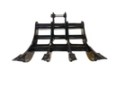 36in Excavator Rake fits CAT 305, 45mm Pins - Bedrock Attachments